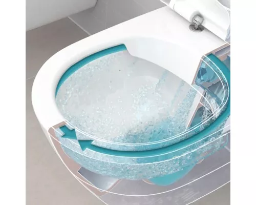 Купить Комплект подвесной унитаз Villeroy & Boch O.Novo 5688HR01 + система инсталляции Tece 9400412 в магазине сантехники Santeh-Crystal.ru