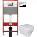Комплект подвесной унитаз Ambassador Benefit 203T20001R-202T20001 + система инсталляции Tece 9400412