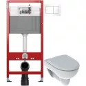 Комплект подвесной унитаз Geberit Renova 500.802.00.1 + система инсталляции Tece 9400413 Комплект подвесной унитаз Geberit Renova 500.802.00.1 + система инсталляции Tece 9400413