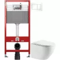 Комплект подвесной унитаз WeltWasser Merzbach 041 GL-WT + система инсталляции Tece 9400413