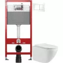 Комплект подвесной унитаз Abber Bequem AC1100 + система инсталляции Tece 9400413