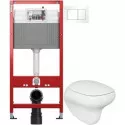 Комплект подвесной унитаз Ambassador Diamond 123T20001R-122T20001 + система инсталляции Tece 9400413