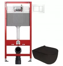 Комплект подвесной унитаз Bien Vokha MDKA052N1VP0B7000 + система инсталляции Tece 9400413