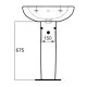 Купить Пьедестал Ideal Standard Tesi T033501 в магазине сантехники Santeh-Crystal.ru
