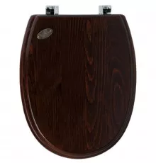 Сиденье с микролифтом для унитаза Simas Arcade AR008noce/cr