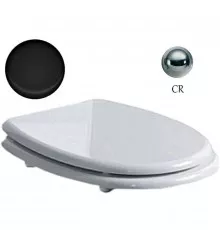 Сиденье с микролифтом для унитаза Simas Arcade AR006nero/cr