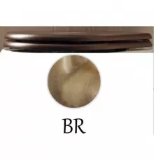 Сиденье для унитаза орех/бронза Kerasan Retro 109340noc/br