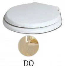 Сиденье для унитаза с микролифтом белый/золото Azzurra Giunone-Jubilaeum 1800/Fbi/oro