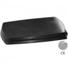 Сиденье для унитаза с микролифтом черный/хром Artceram Jazz JZA0060371