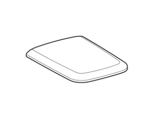 Заказать Сиденье для унитаза с микролифтом,верхнее крепление Geberit iCon Square 571910000 в магазине сантехники Santeh-Crystal.ru