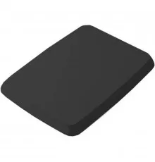 Сиденье для унитаза с микролифтом Artceram Civitas CIA010 03 71 nero/cr