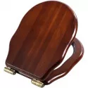 Сидение деревянное орех с механизмом Soft Close петли бронза BelBagno Boheme BB115SCW-BRN Сидение деревянное орех с механизмом Soft Close петли бронза BelBagno Boheme BB115SCW-BRN