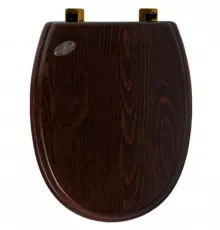 Сиденье с микролифтом для унитаза Simas Arcade AR009noce/br