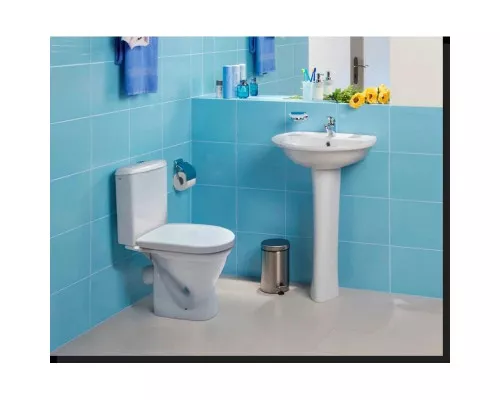 Заказать Унитаз-компакт антивсплеск с сиденьем Santek Алькор 1.WH30.2.140 в магазине сантехники Santeh-Crystal.ru