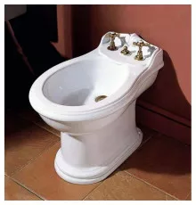 Биде напольное без ободка с одним отверстием под смеситель Azzurra Jubilaeum JUB500/M bix1