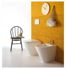 Унитаз приставной Globo Forty3 FO002.bi