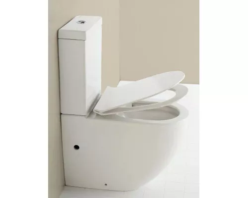 Купить Чаша напольного безободкового унитаза BelBagno Sfera-R BB006CPR в магазине сантехники Santeh-Crystal.ru