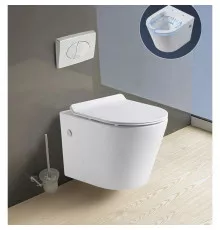 Подвесной унитаз с сиденьем микролифт GID Tr2196S