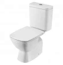 Унитаз-компакт безободковый с сиденьем микролифт Santek Нео 1.WH30.2.418