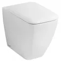 Приставной безободковый унитаз Geberit iCon Square 211910000 Приставной безободковый унитаз Geberit iCon Square 211910000