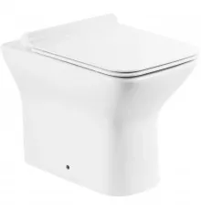 Приставной безободковый унитаз BelBagno Romano BB248CBR