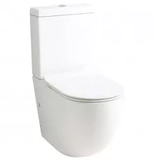 Чаша напольного безободкового унитаза BelBagno Sfera-R BB006CPR