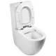Заказать Унитаз-компакт безободковый с сиденьем микролифт Bogner BR-2200 в магазине сантехники Santeh-Crystal.ru