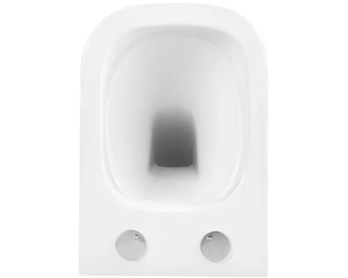 Унитаз подвесной Vincea Core VT1-28 безободковый, с сиденьем микролифт, белый