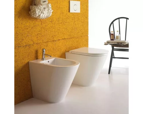 Купить Биде напольное Globo Forty3 FO009.BIx1 в магазине сантехники Santeh-Crystal.ru