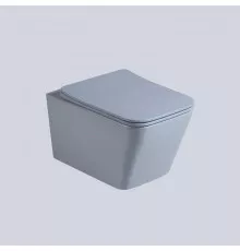 Подвесной безободковый унитаз с сиденьем микролифт Vincea Q-Line VT1-12MO