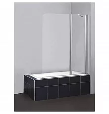 Шторка для ванны BelBagno Sela 120 см прозрачное стекло SELA-V-11-120/140-C-Cr