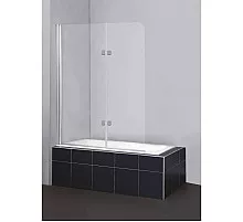 Шторка для ванны BelBagno Sela 120 см текстурное стекло SELA-V-21-120/140-Ch-Cr-L