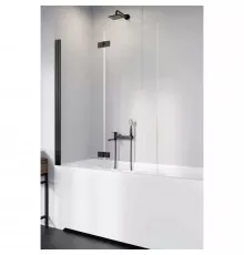 Шторка для ванны Radaway Nes Black PND I 100 L прозрачное
