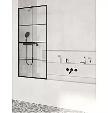 Шторка для ванны Radaway Modo New Black PNJ Factory 100 прозрачное