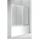 Заказать Шторка для ванны 150 см Cezares ECO-O-VF-2-150/145-P-Cr текстурное стекло в магазине сантехники Santeh-Crystal.ru