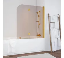 Шторка для ванны 120 см Vegas Glass E2V 120 09 05 R бронза