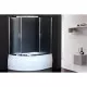 Заказать Шторка для ванны 140 см Royal Bath RB140ALP-C-CH матовое в магазине сантехники Santeh-Crystal.ru