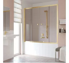 Шторка для ванны 150 см Vegas Glass Z2V 150 09 05 бронза