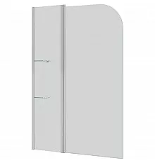 Шторка для ванны 100 см Grossman GR-101 прозрачное