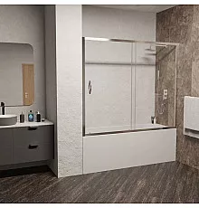 Шторка для ванны 180 см RGW SC-043 Screens 351104318-21 матовое