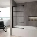 Шторка для ванны 80 см Rea Lagos-1 REA-K4570 прозрачное Шторка для ванны 80 см Rea Lagos-1 REA-K4570 прозрачное