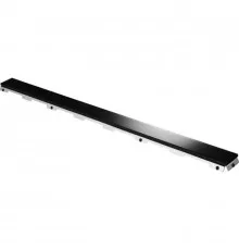 Стеклянная панель 843 мм Tece TECEdrainline glass черный 600992