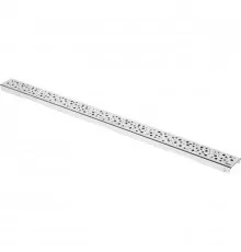 Декоративная решетка 1143 мм Tece TECEdrainline drops глянцевый хром 601230