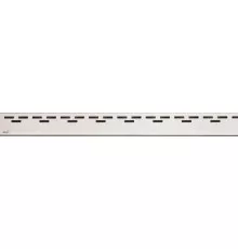 Декоративная решетка 644 мм AlcaPlast Hope нержавеющая сталь HOPE-650M