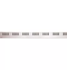 Декоративная решетка 644 мм AlcaPlast Dream глянцевый хром DREAM-650L