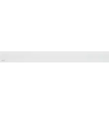 Декоративная решетка 944 мм AlcaPlast Glass белый GL1200-950