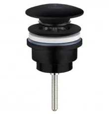 Донный клапан для раковины AltroBagno Beni aggiuntivi AltroBagnoPU070215UNe универсальный, черный матовый