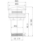 Заказать Донный клапан Caprigo Don 99-534-BRG в магазине сантехники Santeh-Crystal.ru
