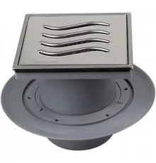 Душевой трап 144x144/50 мм хром Pestan Confluo Standard Tide Mask Vertical 13000074