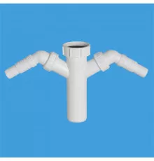 Вставка с 2-мя адаптерами 1 1/2"-40 McALPINE TEE4